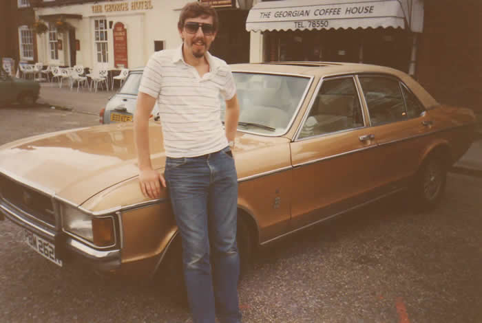 Gold Ford Granada
